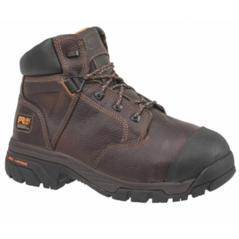 Timberland Pro Helix 6" Alloy Safety Toe Brown Waterproof -NEW W/BOX, Size 8.5m